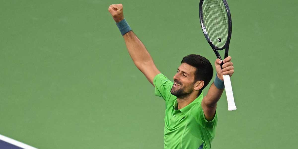 Novak Djokovic supera récord de Federer en la cima de la ATP