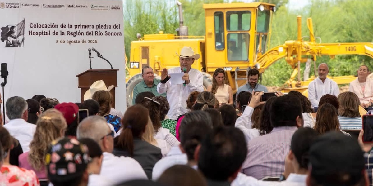 Gobierno de Sonora inicia construcción del Hospital Regional en Ures