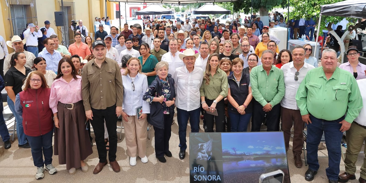 Durazo y Sheinbaum impulsan remediación del Río Sonora tras 12 años de espera