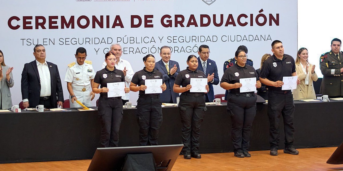 Durazo fortalece Policía Estatal con incorporación de 271 nuevos elementos