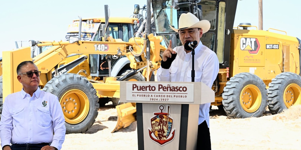 Gobernador Durazo arranca modernización de carretera Sonoyta-Puerto Peñasco