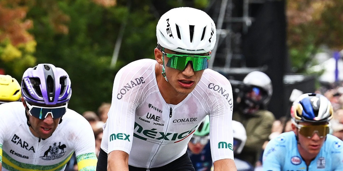Isaac del Toro finaliza quinto en el Mundial de Ciclismo celebrado en Montreal