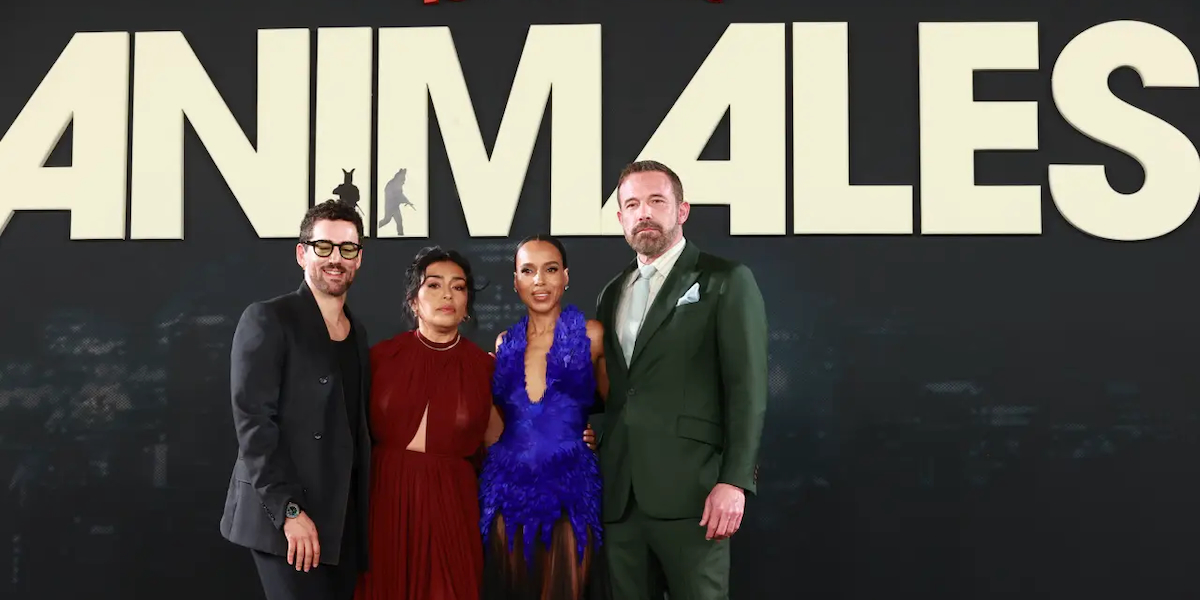 Ben Affleck presenta Animales y rechaza encasillar a personas por su origen
