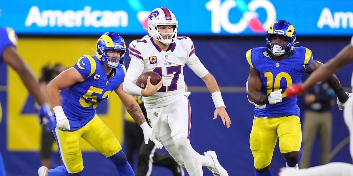 Bills derrotan a Rams en tiempo extra tras un espectacular duelo de la NFL