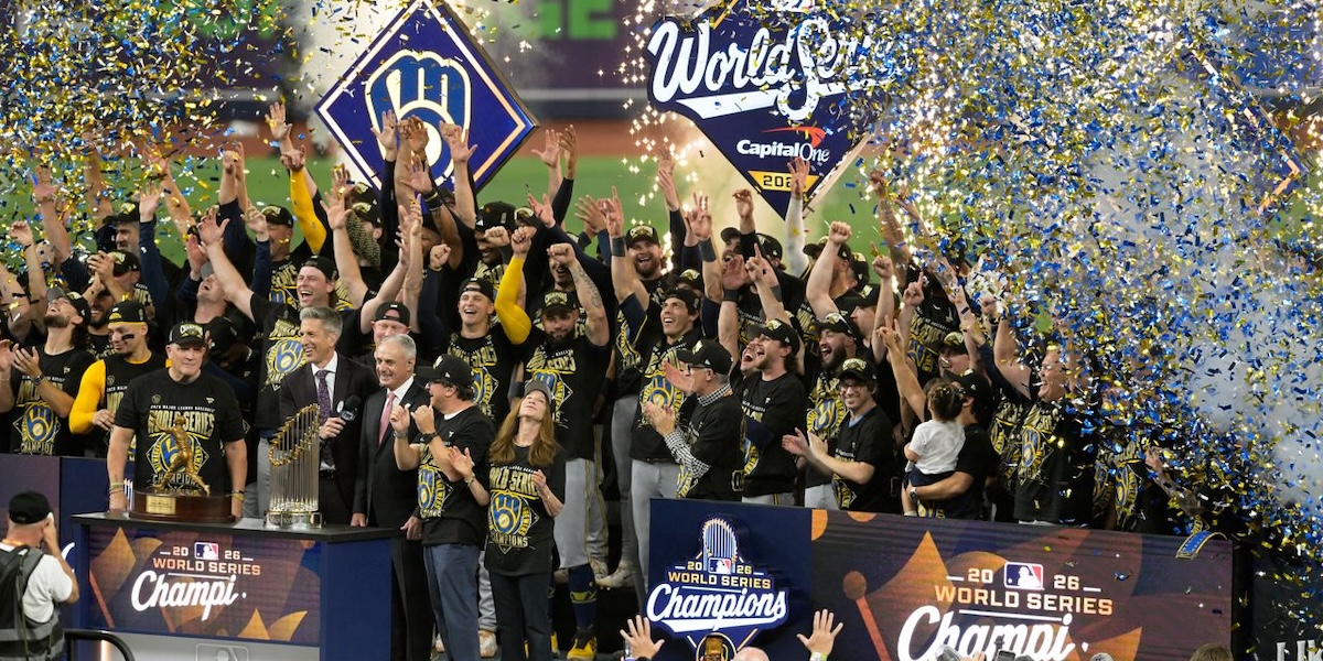 Milwaukee vence a Tampa Bay y conquista su primera Serie Mundial de MLB