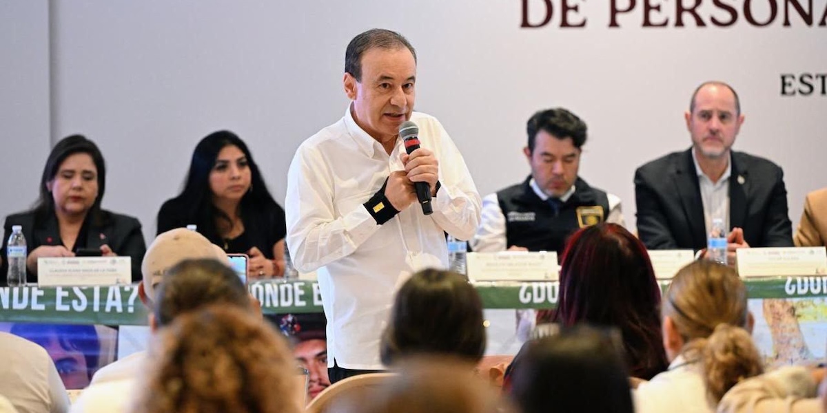 Gobernador Durazo refuerza coordinación federal para atender a las familias buscadoras